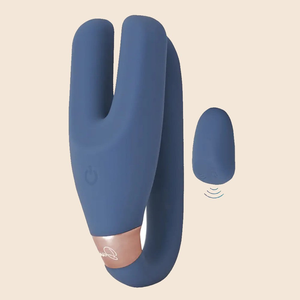 Deia The Wearable Uzaktan Kumandalı Couples Vibratör ve Parmak Vibratör