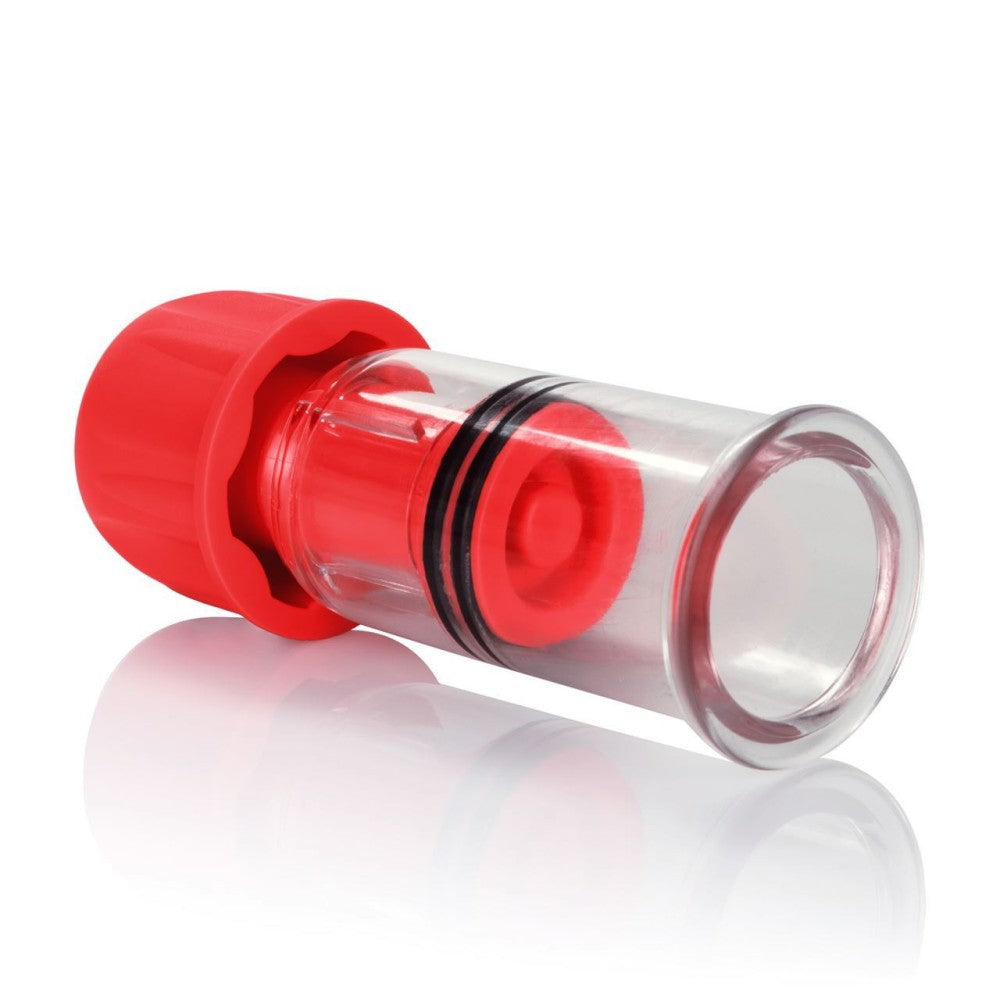 Calexotics Colt Nipple Pro-Suckers Göğüs Ucu Büyütücü Vakum Kırmızı