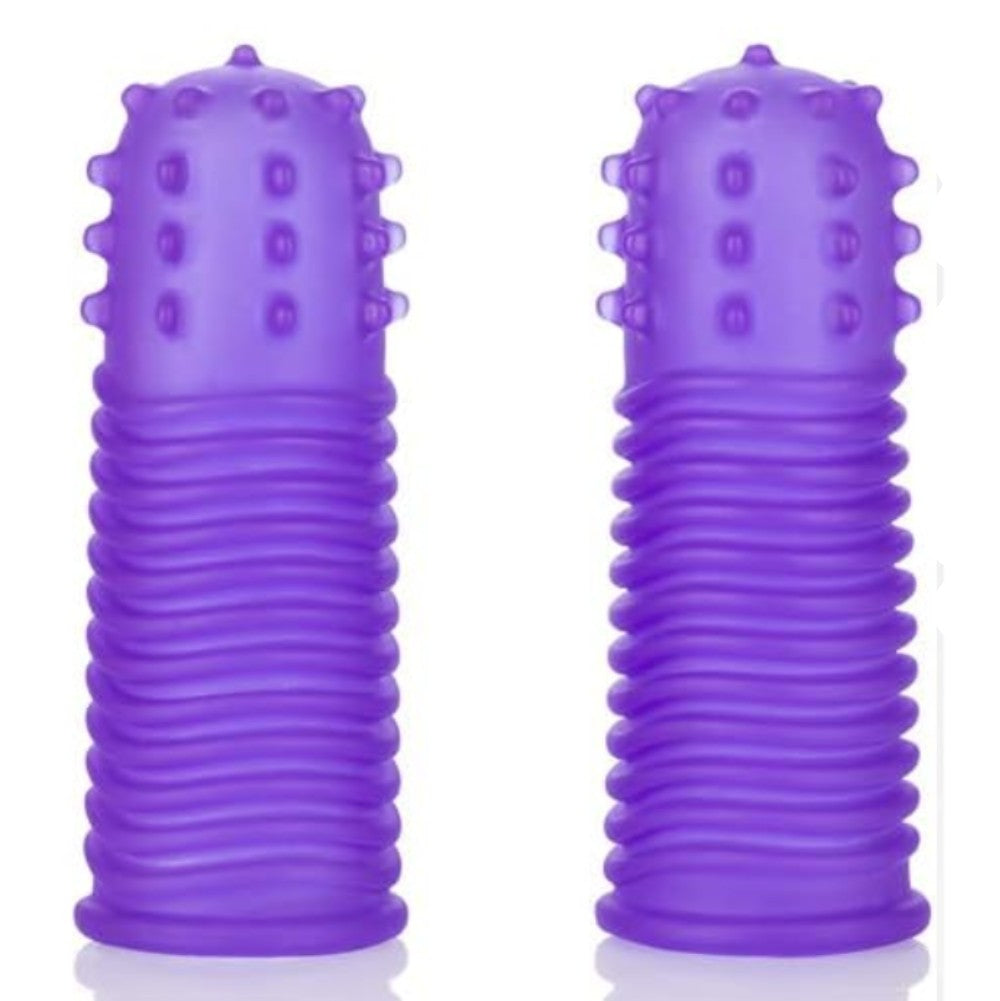 Calexotics Intimate Play Finger Tingler Parmak Kılıfı Purple