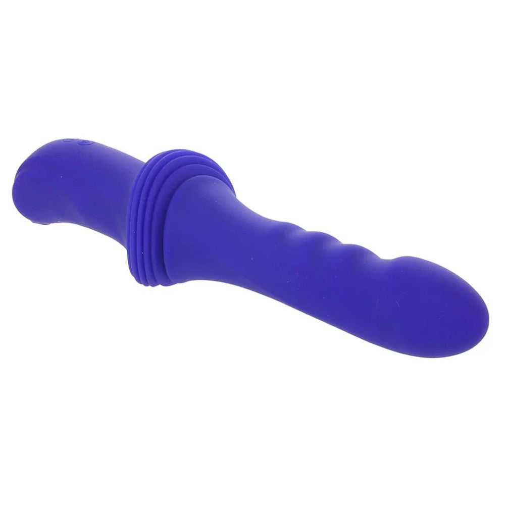 Calexotics Overdrive Ridged Thruster Sex Machine Uzaktan Kumandalı İleri Geri Hareketli Seks Makinesi Vibratör