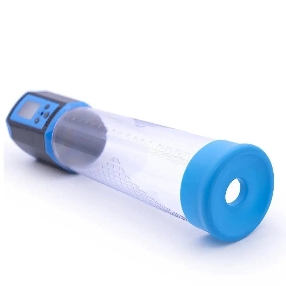 Canwin Bigger Man Passion Pump 8 Speed Otomatik Penis Pompası Blue