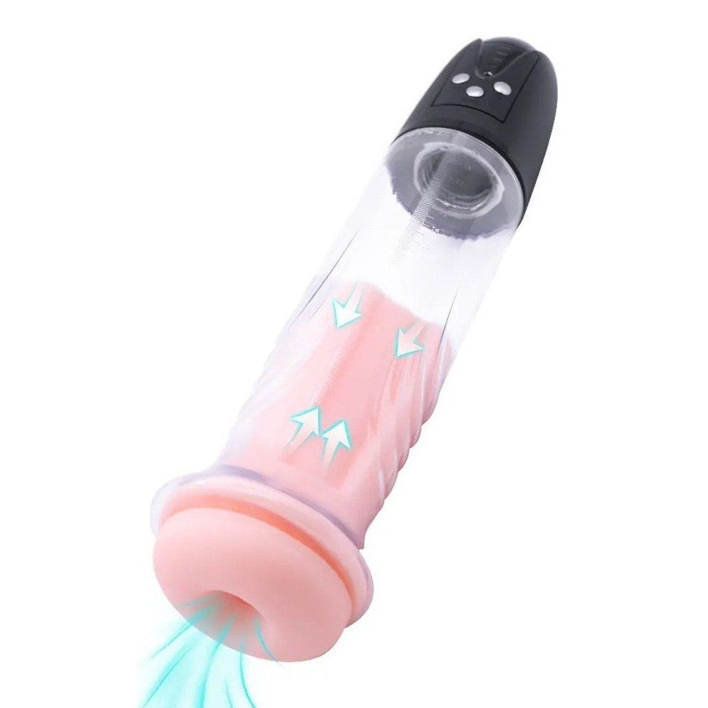 Canwin Think Bigger Suck Vacuum Vajina Başlıklı Otomatik Penis Pompası