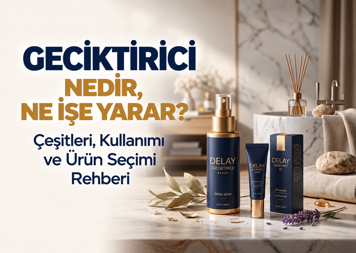 Geciktirici Nedir, Ne İşe Yarar? Çeşitleri, Kullanımı ve Ürün Seçimi