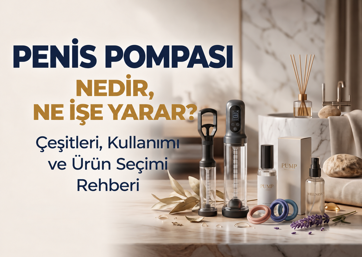 Penis Pompası Nedir, Ne İşe Yarar? Çeşitleri ve Seçim Rehberi