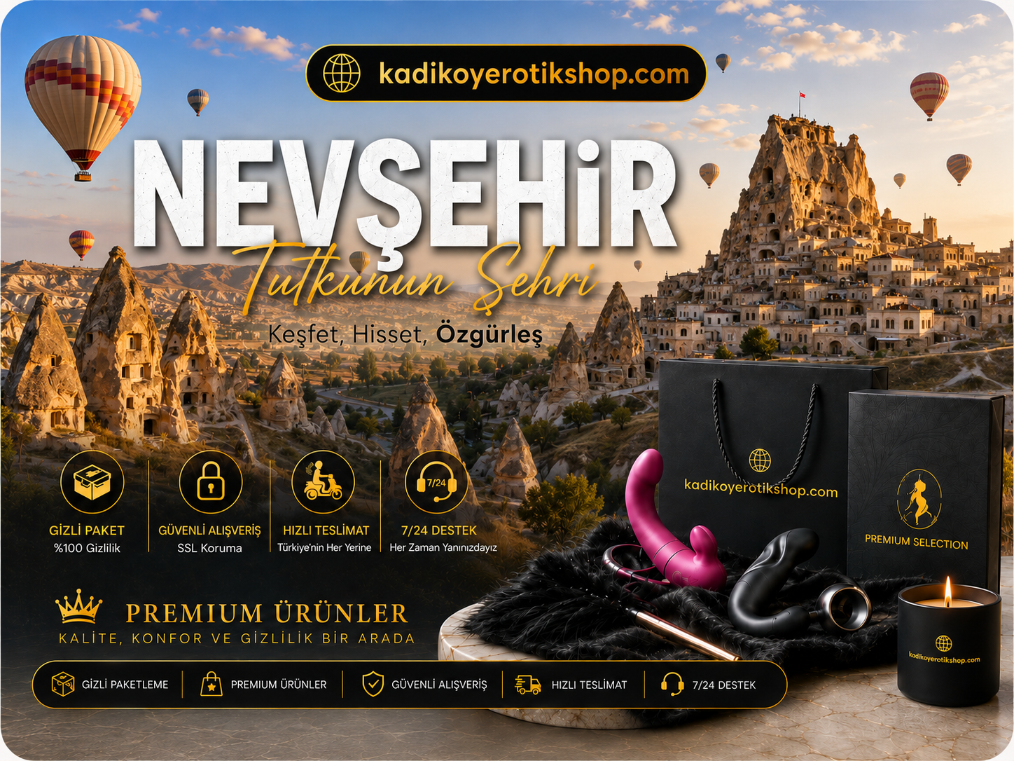 Nevşehir Erotik Sex Shop