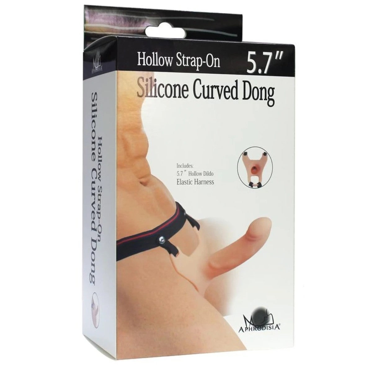 Aphrodisia Hollow Strap-On 14,5cm İçi Boş Belden Bağlamalı Strap-on