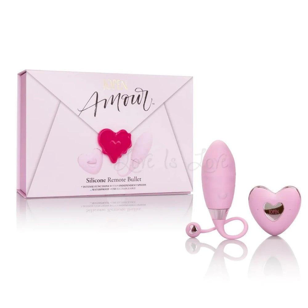 Jopen Amour Silicone Remote Egg Bullet Giyilebilir Vibratör