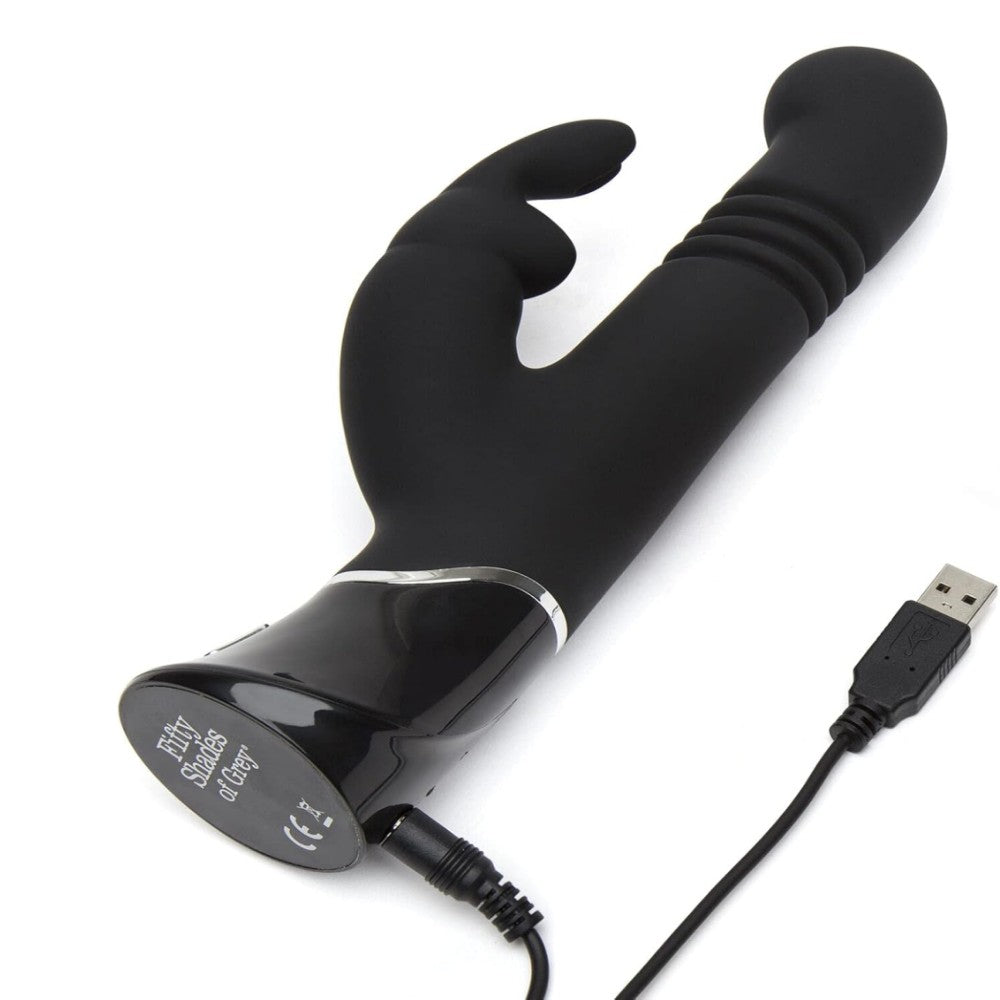 Fifty Shades of Grey Greedy Girl Grinin Elli Tonu Serisi Hareketli G-Spot Tavşan Vibratör