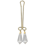 Calexotics Intimate Play Crystal Clitoral Jewelry Non Piercing Clit Pussy Clamp Vajinal Klips