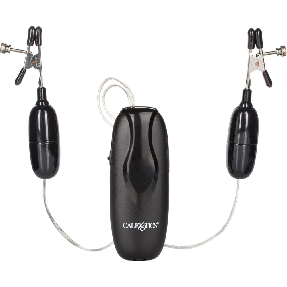 Calexotics Vibrating Nipple Clamps Titreşimli Göğüs Ucu Vibratör Clamps