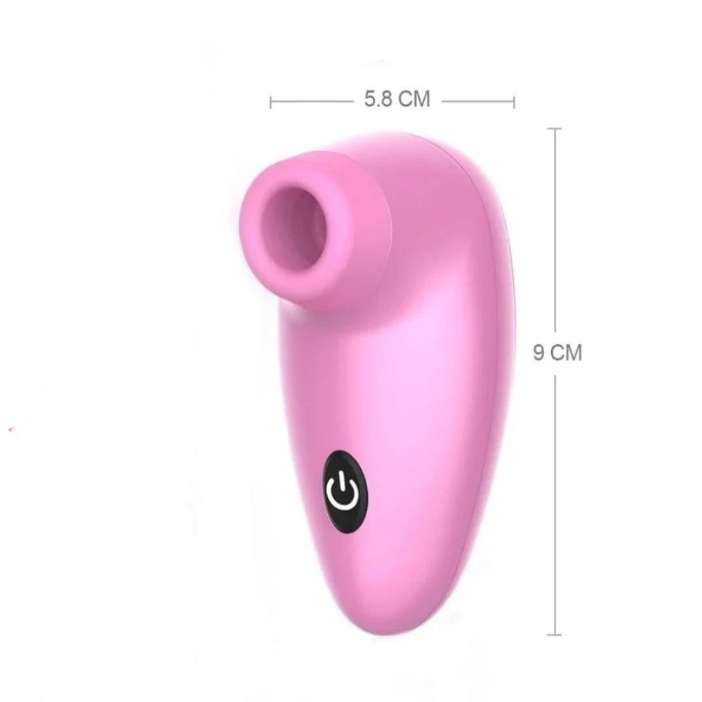 Dibe Sex Massager High Water G-Spot Emiş Güçlü Vibratör Pink