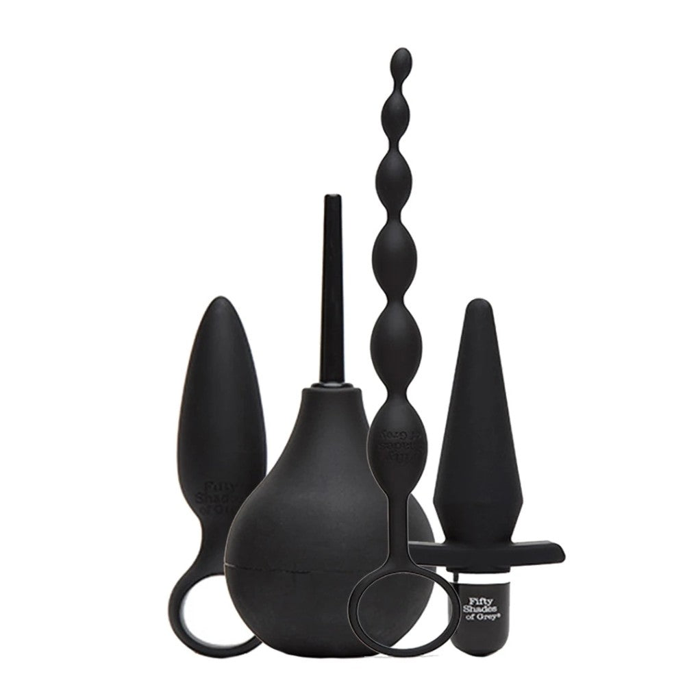 Fifty Shades of Grey Pleasure Overload Take It Slow Gift Set Anal Set