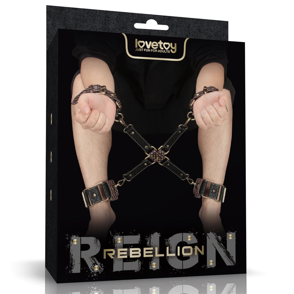 Lovetoy Rebellion Reign Hogtie Set El-Ayak Bağlama Seti LV761209