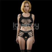 Lovetoy Rebellion Reign Iconic Harness Strap on Set LV781001B M/L