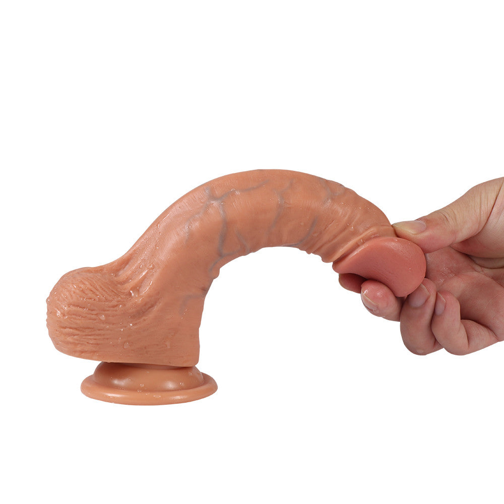 Shequ Dildo Series Kevin Natural Doku Belden Bağlamalı 20 cm Realistik Penis SQ-WBC10023