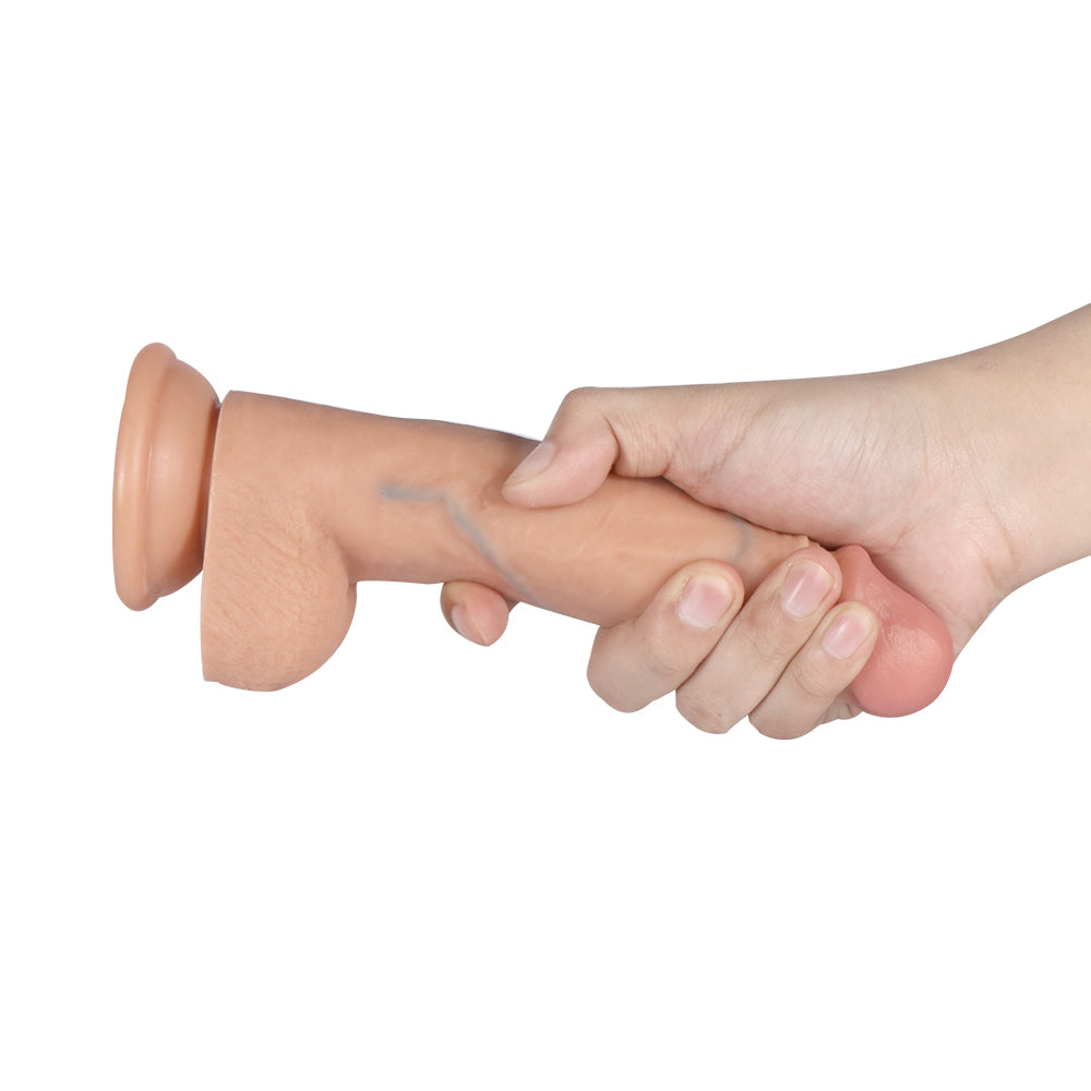 Xise Dildo Series Archie Flesh 21 cm Realistik Penis XS-WBC10042