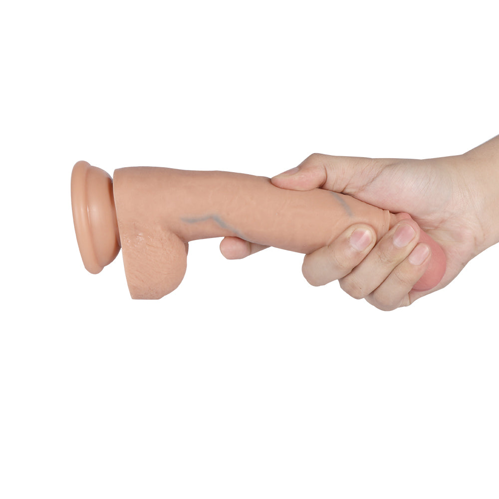 Shequ Dildo Series Sean Flesh 22 cm Realistik Penis SQ-WBC10043