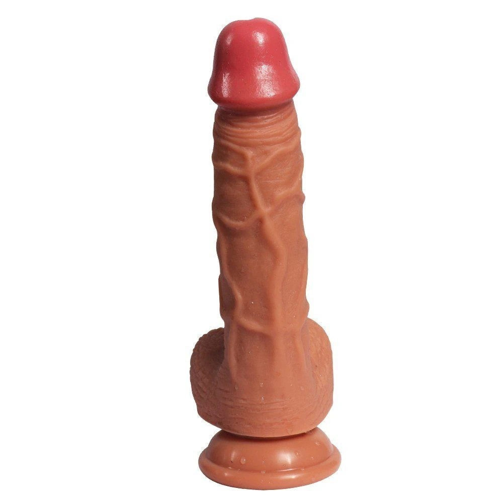 Shequ Dildo Series Hans 21 cm Natural Doku Realistik Penis SQ-WBD10012