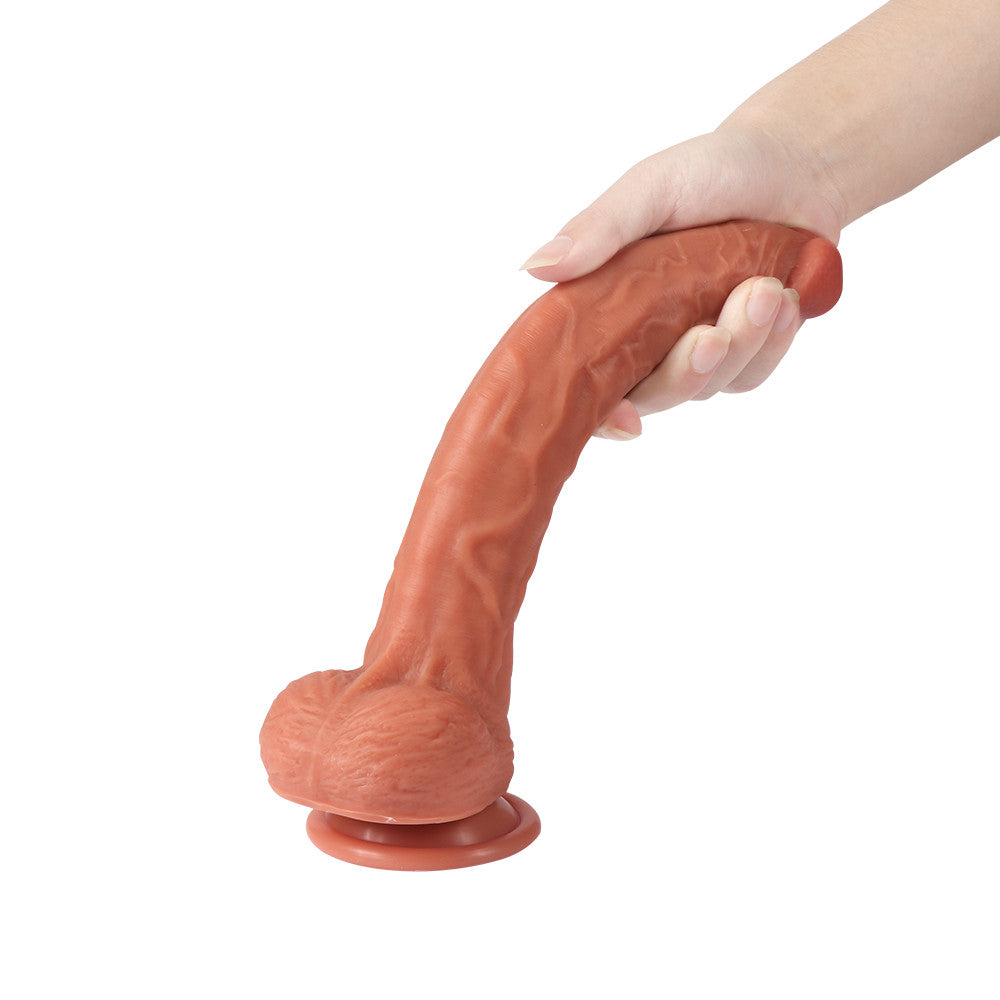 Shequ Dildo Series Len Lounger Natural Doku Realistik Penis SQ-WBD10032
