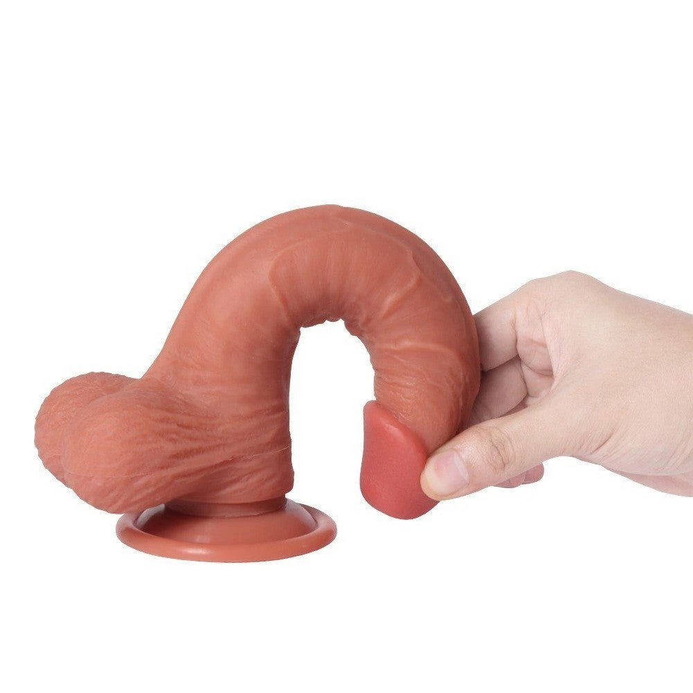 Shequ Dildo Series Beau 21.5 cm Natural Doku Realistik Penis SQ-WBD10041