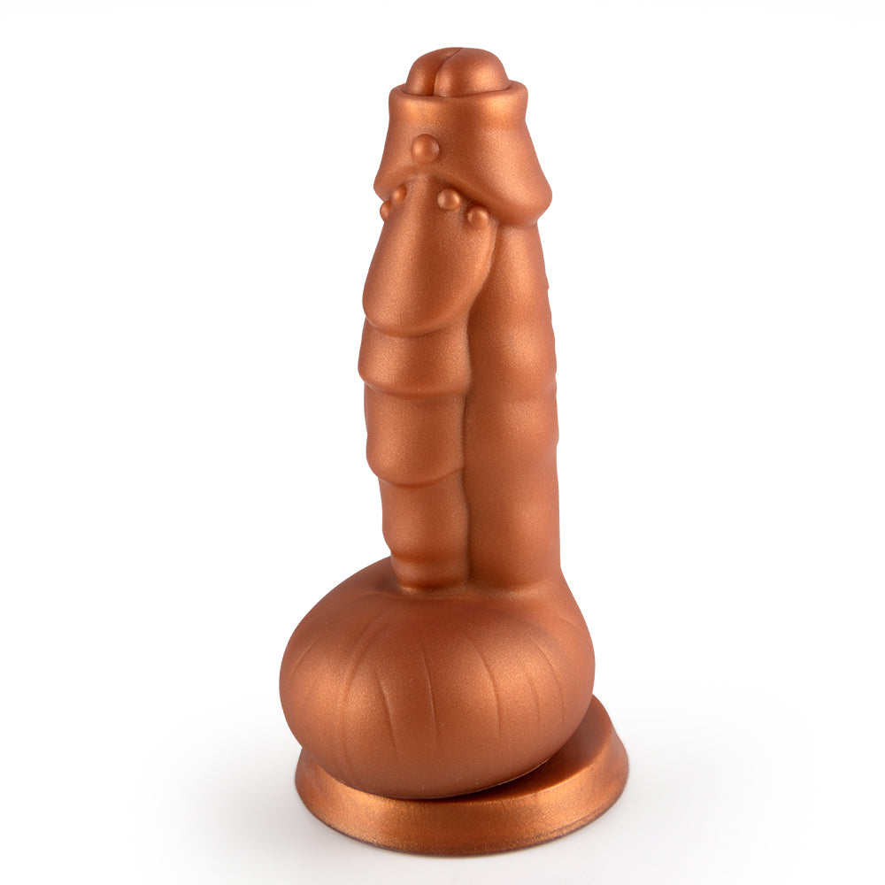 Shequ Jelly Animal Dildo Monster 2 Squamule Realistik Penis SQ-WBD10051