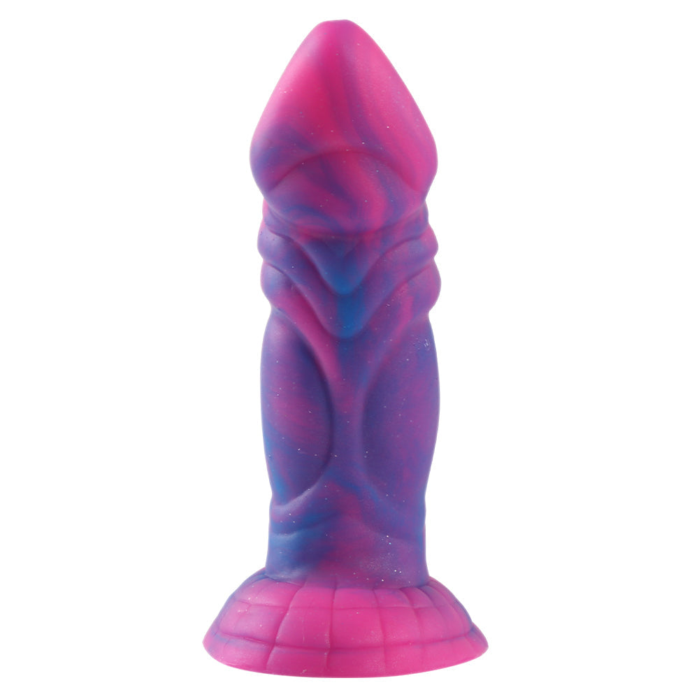 Shequ Jelly Animal Dildo Monster 3 Squamule Realistik Penis SQ-WBD10052 Purple