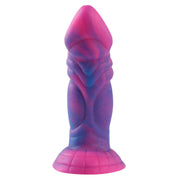 Shequ Jelly Animal Dildo Monster 3 Squamule Realistik Penis SQ-WBD10052 Purple