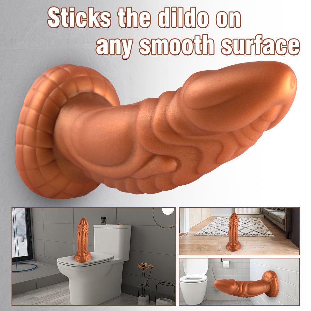 Shequ Jelly Animal Dildo Monster 3 Squamule Realistik Penis SQ-WBD10052