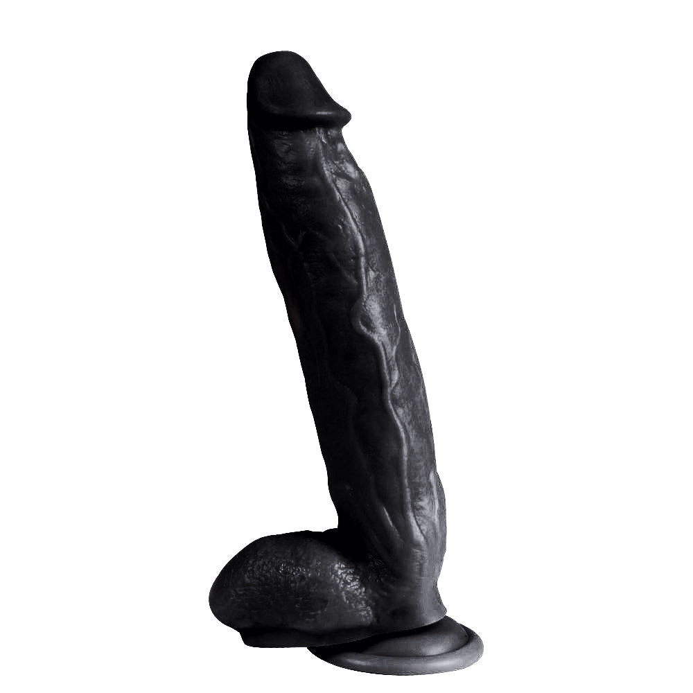Xise Dildo Series Blade Master Büyük Belden Bağlamalı Realistik Penis XS-WBC10040 Black
