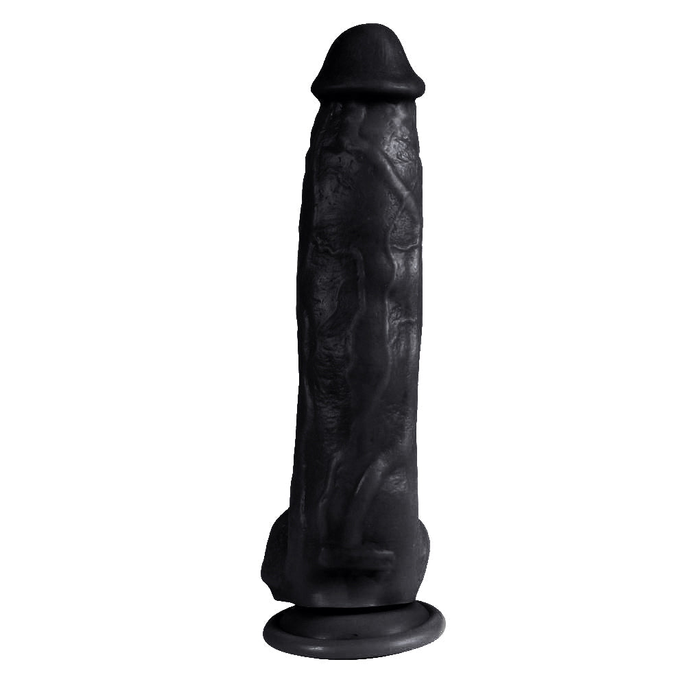 Xise Dildo Series Blade Master Büyük Belden Bağlamalı Realistik Penis XS-WBC10040 Black