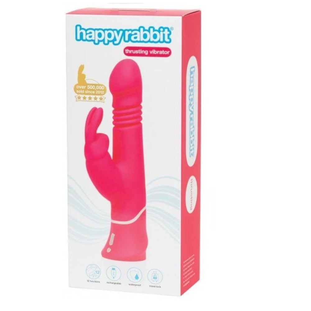 Happy Rabbit Thrusting Vibe İleri Geri Hareketli Rabbit Vibratör
