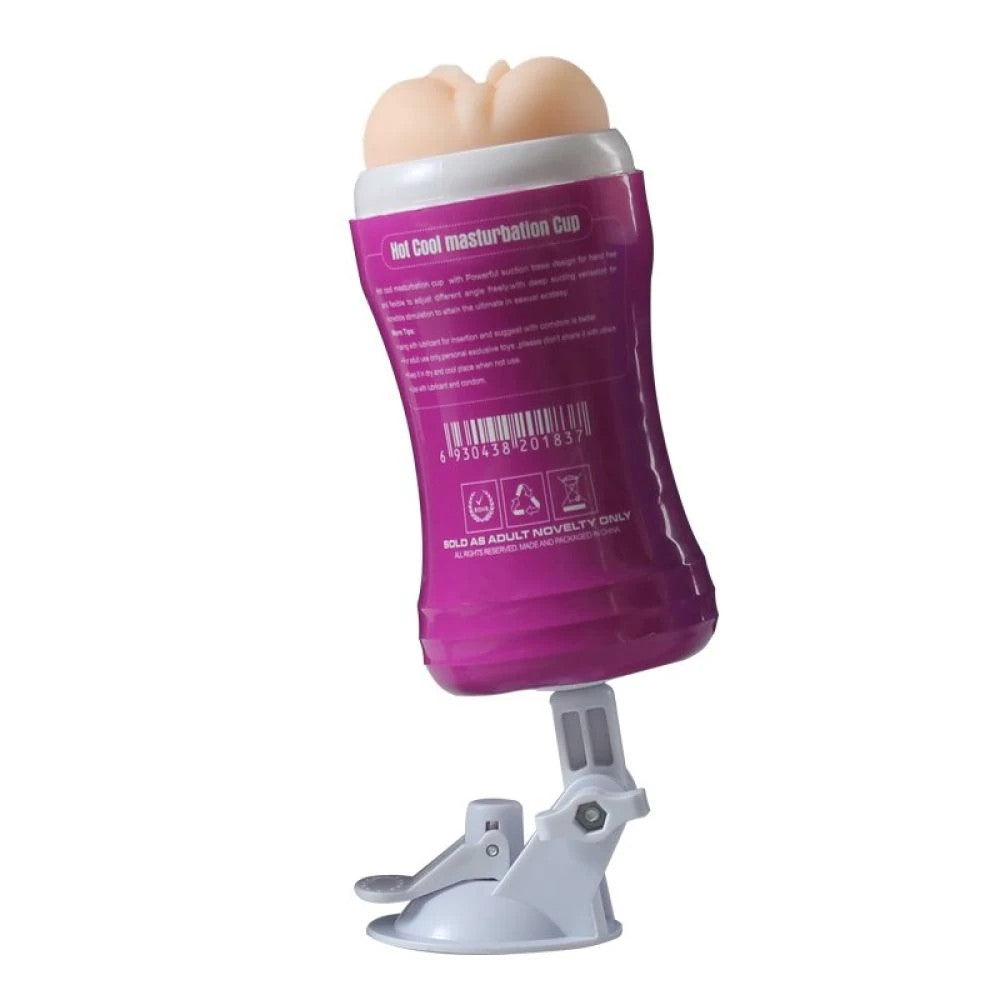 Shequ Hot Cool Sabitlenebilir Yapay Vajina Masturbator SQ-MA70003