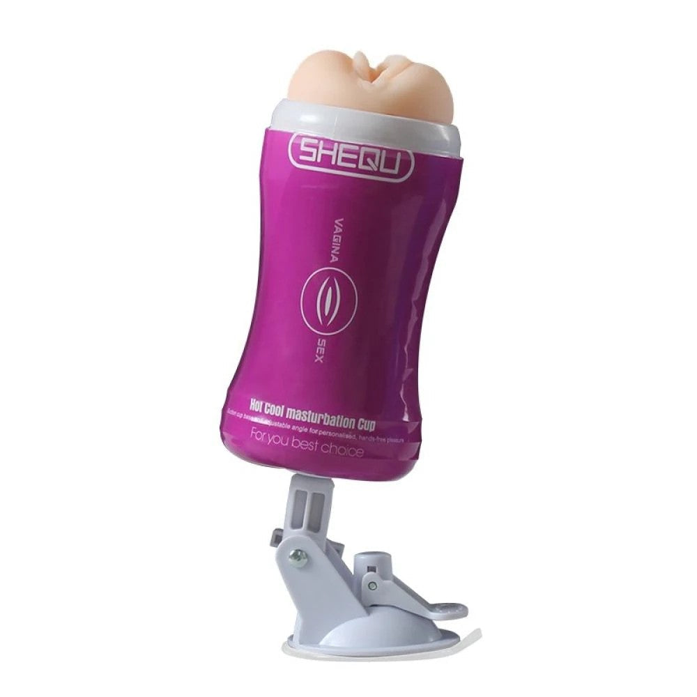 Shequ Hot Cool Sabitlenebilir Yapay Vajina Masturbator SQ-MA70003