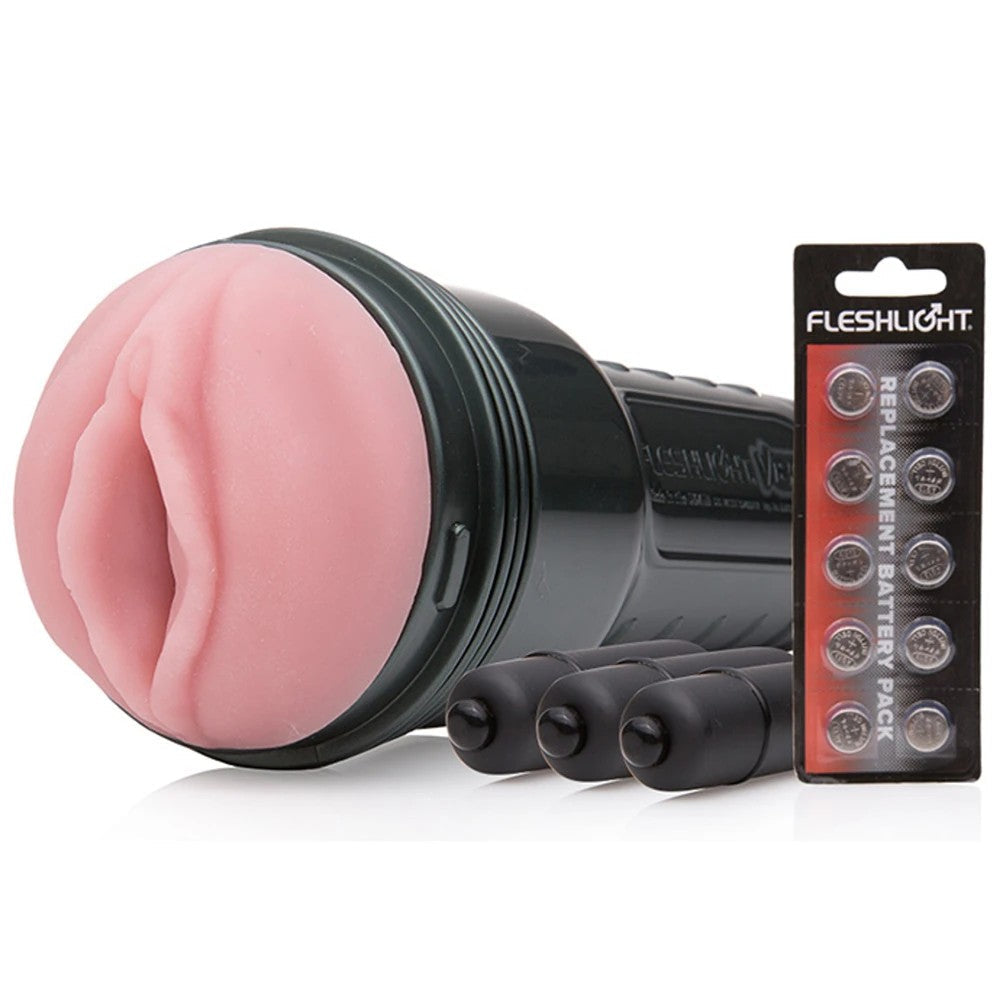 Fleshlight Vibro Pink Lady Touch Titreşimli Vajina Masturbator
