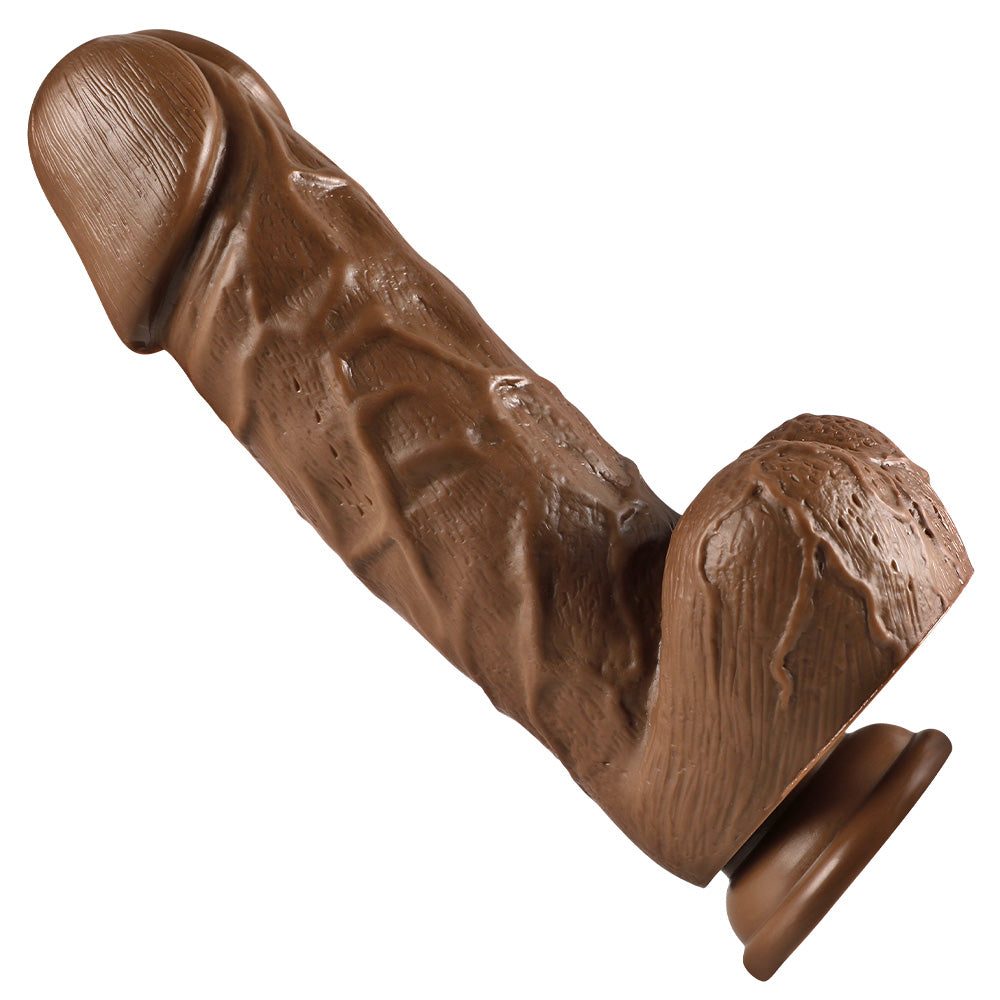 Xise Dildo Series X-Men Yumuşak Dokulu Realistik Penis XS-WBB10011 Brown