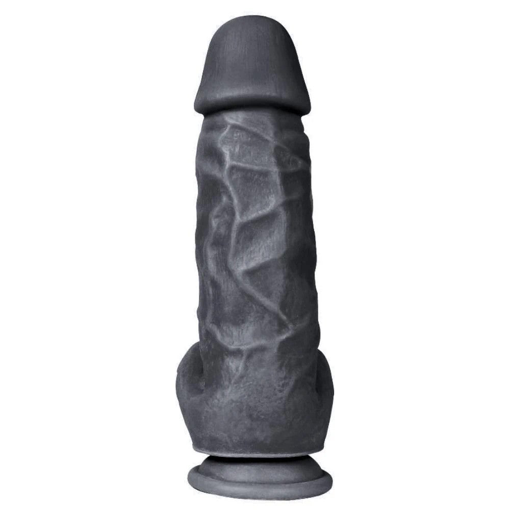 Xise Dildo Series X-Men Flexible Belden Bağlamalı Kalın Realistik Penis XS-WBC10011 Black