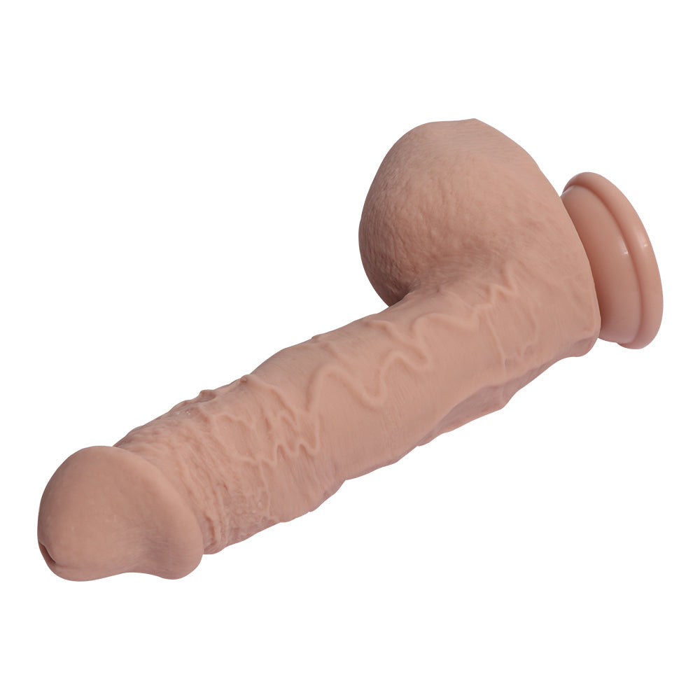 Xise Dildo Series Shane Diesel Yumuşak Dokulu Belden Bağlamalı Realistik Penis XS-WBB10052 Flesh