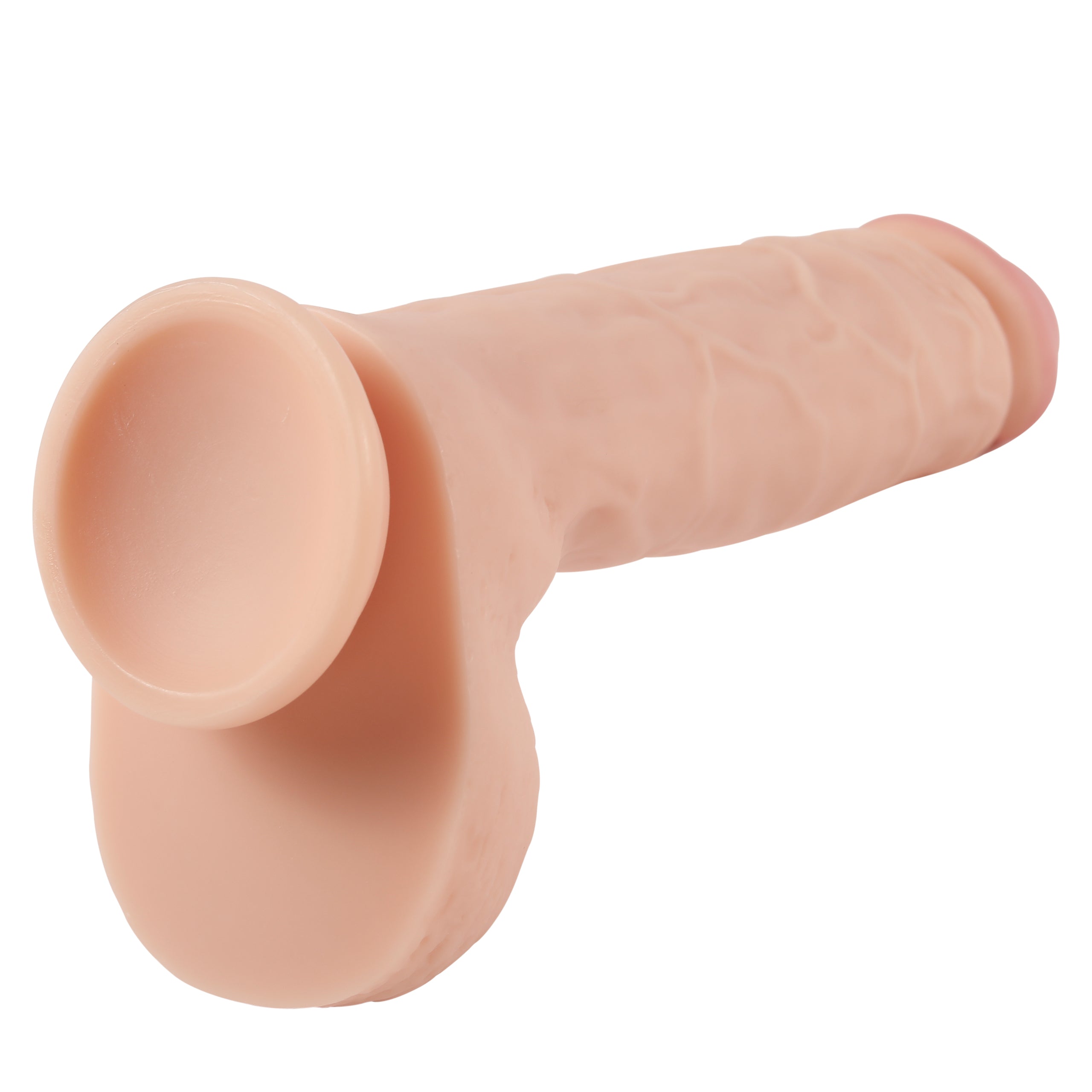 Dildo Series Spartacus 24 Cm Belden Bağlamalı Realistik Dev Penis XS-WBC10003 Flesh