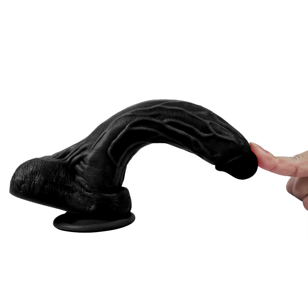 Xise Dildo Series Holy Dragon 20,5 cm Realistik Penis XS-WBC10007 Black