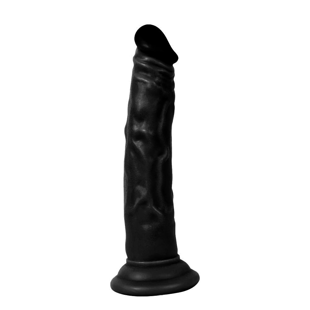Xise Dildo Series Naturo 18.5 cm Belden Bağlamalı Realistik Penis XS-WBC10024 Black