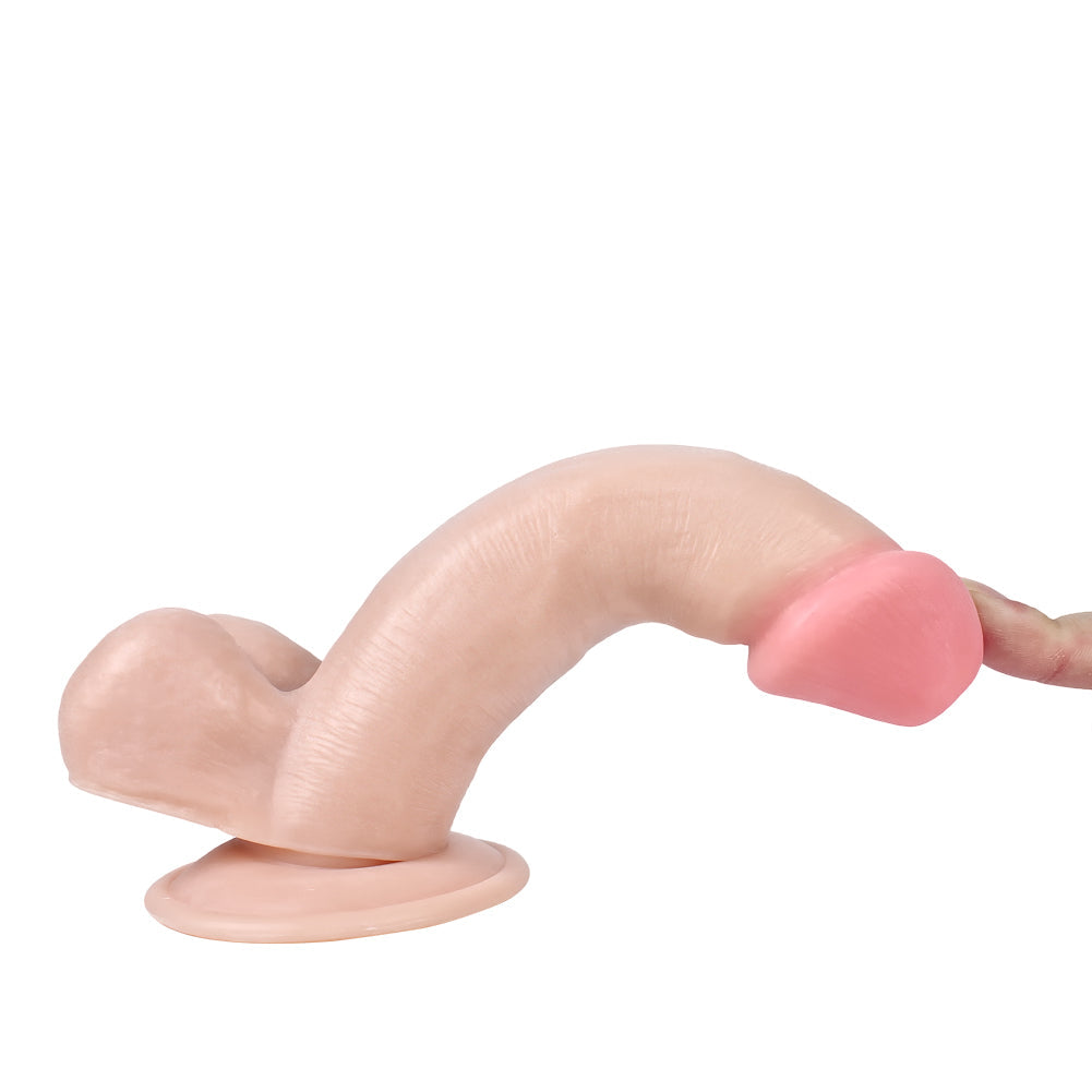 Xise Dildo Series Cholas 17 cm Realistik Penis XS-WBC10026 Flesh