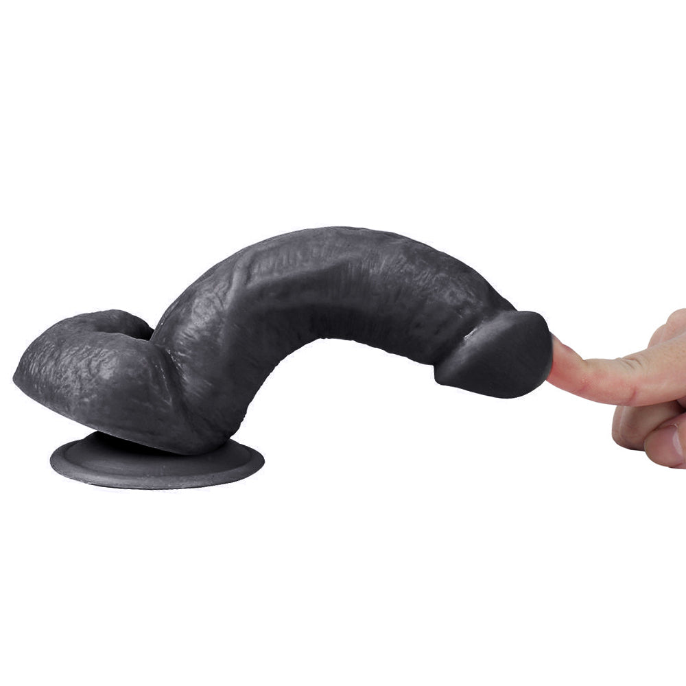 Xise Dildo Series Kassadin 18 cm Realistik Penis XS-WBC10029 Black