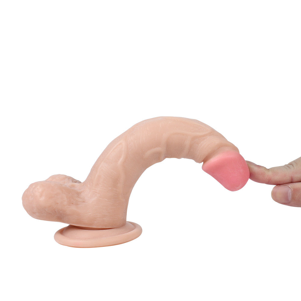 Xise Dildo Series Fairy Dragon Flesh 19 cm Belden Bağlamalı Realistik Penis XS-WBC10032