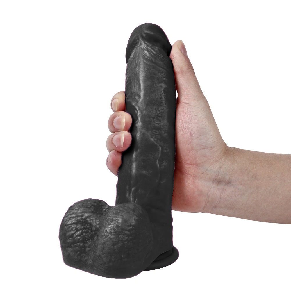 Xise Dildo Series Wolf King 22 cm Belden Bağlamalı Realistik Penis XS-WBC10036 Black