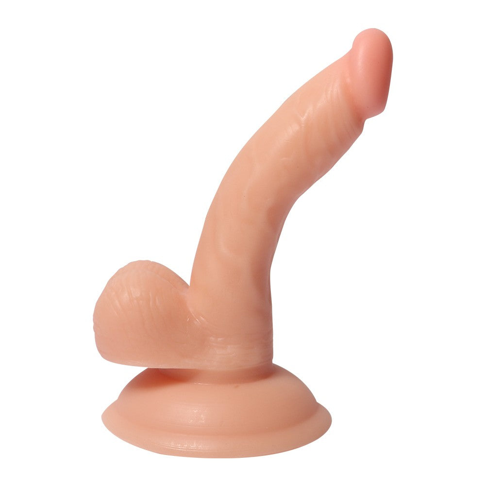 Dildo Series Anal ve Vajinal Yumuşak 13 Cm Realistik Penis XS-WBC10042