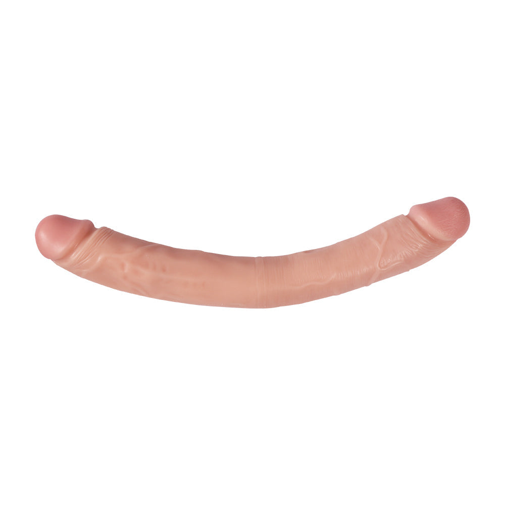 Shequ Grove 33 cm Flexible Çift Taraflı Realistik Penis XS-WBC10067-M