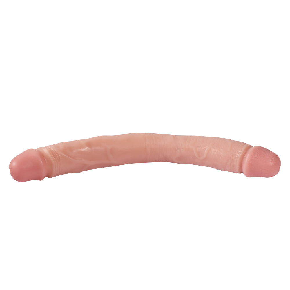 Shequ Grove 33 cm Flexible Çift Taraflı Realistik Penis XS-WBC10067-M