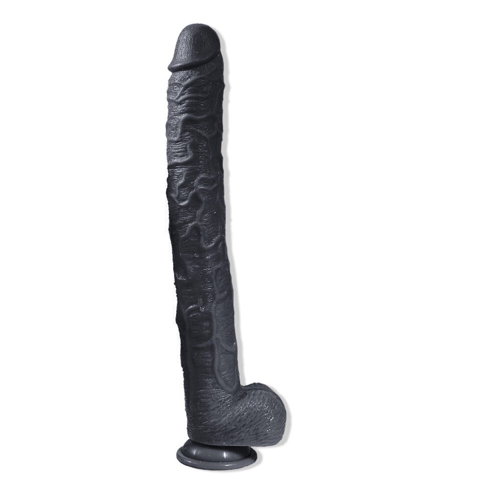 Xise Dildo Series Huoer Flexible 43 cm Realistik Büyük Penis XS-WBC10068 Black