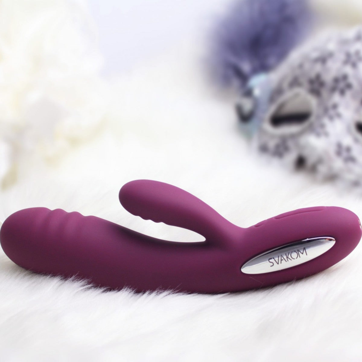 Svakom Adonis Heating Rabbit Vibratör Violet