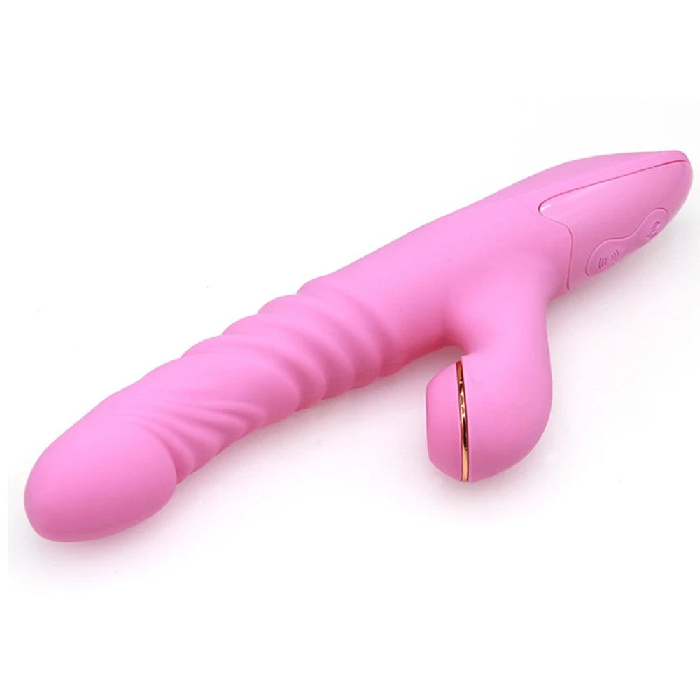 Dibe Arabella İleri Geri Oynar Başlı Klitoris Uyarıcılı Vibratör